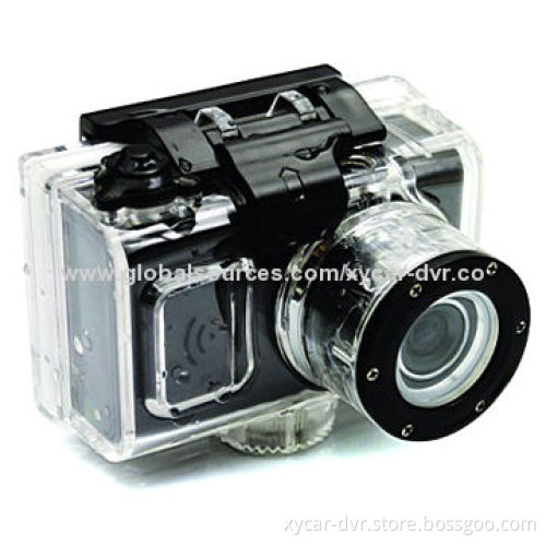 Car DVR Video Camera, Gopro Like and Fashionable to Customers with 1.5-inch HD TFT LCD